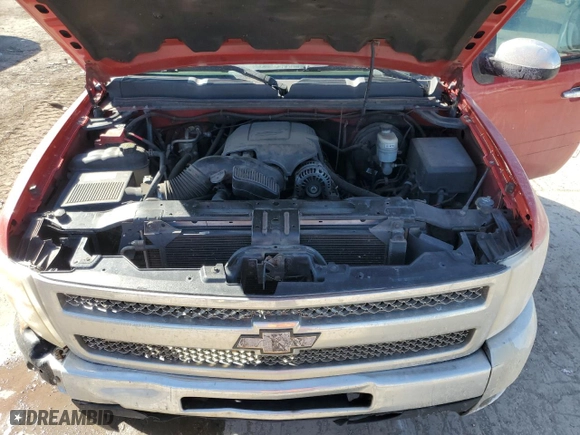 2013 Chevrolet Silverado 1500 LT with VIN 1GCRCSE01DZ136903, listed as a Copart auction lot 46190105 with 207,432 mi miles and Salvage Title. Bid and sale history available at carsss.com. Image 12.