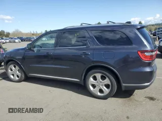 2014 Dodge Durango Limited with VIN 1C4RDHDG1EC445855, listed as a Copart auction lot 50934465 with 181,314 mi miles and Salvage title. Bid and sale history available at DreamBid. Image 2.