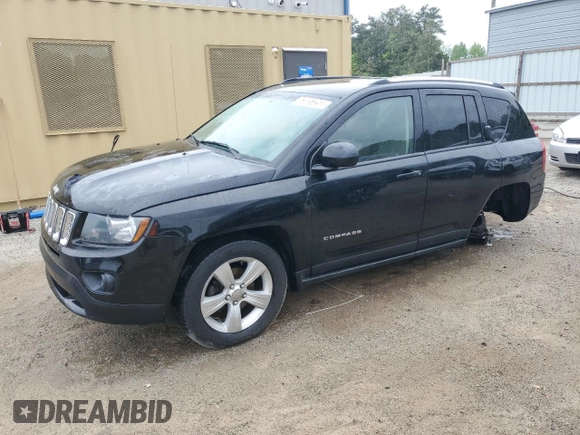 2014 Jeep Compass Latitude with VIN 1C4NJDEB4ED694292, listed as a Copart auction lot 53551255 with 139,770 mi miles and Clean Title. Bid and sale history available at carsss.com. Image 1.