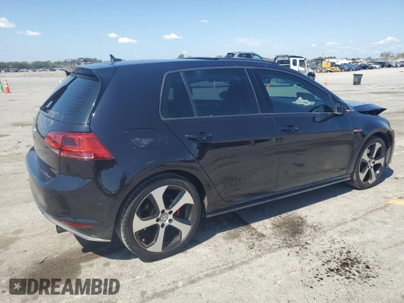 2015 Volkswagen Golf GTI Autobahn with VIN 3VW4T7AU9FM097897, listed as a Copart auction lot 71679744 with 76,831 mi miles and Salvage Title. Bid and sale history available at carsss.com. Image 3.