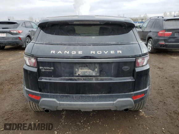 2013 Land Rover Range Rover Evoque Pure Plus with VIN SALVP2BG4DH809749, listed as a Copart auction lot 49448905 with 125,444 mi miles and Clean Title. Bid and sale history available at carsss.com. Image 6.