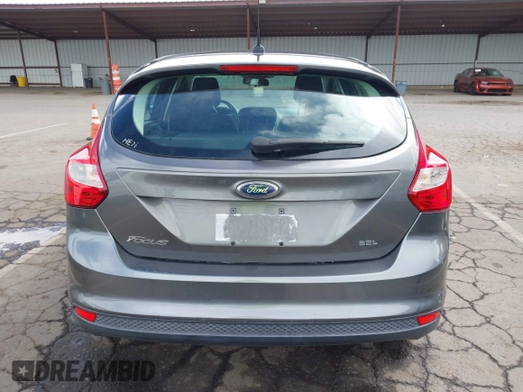 2012 Ford Focus SEL with VIN 1FAHP3M29CL314685, listed as a IAAI auction lot 41974881 with 167,119 mi miles. Bid and sale history available at carsss.com. Image 16.
