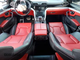 2020 Lamborghini Urus z VIN ZPBUA1ZL9LLA09731, wystawiony jako Copart lot #85525834 z przebiegiem 75 463 mil mil oraz Szkody całkowita. Historia ofert i sprzedaży dostępna na DreamBid. Obrazek 8.