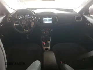 2019 Jeep Compass Sport with VIN 3C4NJCAB9KT613809, listed as a Copart auction lot 55536295 with 110,625 mi miles and Salvage title. Bid and sale history available at DreamBid. Image 8.