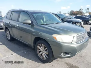 2008 Toyota Highlander Hybrid Limited with VIN JTEEW44A282010698, listed as a IAAI auction lot 41960107 with 171,209 mi miles. Bid and sale history available at carsss.com. Image 1.