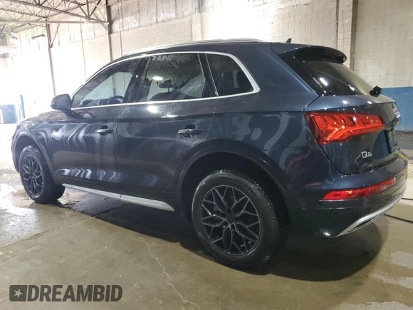 2018 Audi Q5 Premium Plus with VIN WA1BNAFY1J2041640, listed as a Copart auction lot 51764685 with 74,207 mi miles and Clean Title. Bid and sale history available at carsss.com. Image 2.