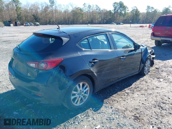2017 Mazda 3 Sport with VIN 3MZBN1K72HM101671, listed as a IAAI auction lot 41325369 with 97,520 mi miles. Bid and sale history available at carsss.com. Image 4.