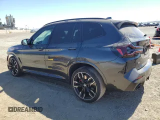 2023 BMW X3 M40i with VIN 5UX83DP04P9S02741, listed as a Copart auction lot 66438074 with 13,913 mi miles and Salvage Title. Bid and sale history available at DreamBid. Image 2.
