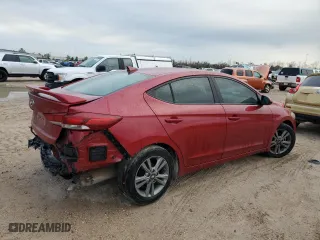 2017 Hyundai Elantra SE with VIN KMHD84LFXHU409298, listed as a Copart auction lot 88485135 with 73,457 mi miles and Salvage Title. Bid and sale history available at carsss.com. Image 3.