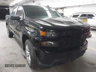 2021 Chevrolet Silverado 1500 Custom with VIN 3GCPWBEK2MG280007, listed as a IAAI auction lot 41805773 with 71,313 mi miles and . Bid and sale history available at DreamBid. Image 1.