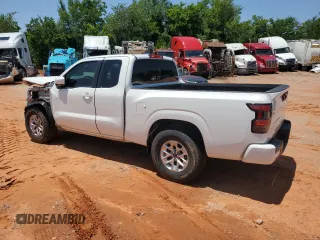 2024 Nissan Frontier S with VIN 1N6ED1CLXRN631616, listed as a Copart auction lot 57158585 with 19,495 mi miles and Salvage title. Bid and sale history available at DreamBid. Image 2.