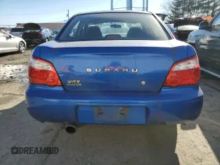 2005 Subaru Impreza Sedan (Natl) WRX with VIN JF1GD29625G525149, listed as a Copart auction lot 81692334 with 136,507 mi miles and Clean Title. Bid and sale history available at carsss.com. Image 6.