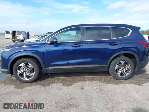 2022 Hyundai Santa Fe SE with VIN 5NMS14AJ6NH449145, listed as a IAAI auction lot 40491612 with 21,488 mi miles and . Bid and sale history available at DreamBid. Image 14.