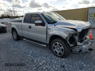2010 Ford F-150 XL with VIN 1FTFX1EV6AFC58473, listed as a Copart auction lot 52357365 with 122,755 mi miles and Salvage title. Bid and sale history available at DreamBid. Image 4.