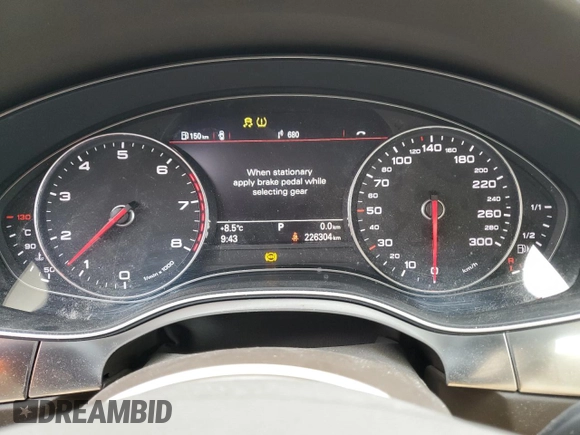 2012 Audi A6 z VIN WAUFGCFC6CN036689, wystawiony jako Copart lot #53019295 z przebiegiem 226 304 mil mil oraz Czysty tytuł • Clean title. Historia ofert i sprzedaży dostępna na DreamBid. Obrazek 9.