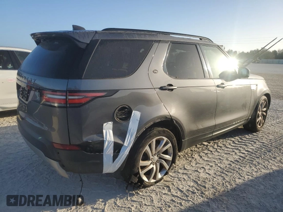 2017 Land Rover Discovery HSE with VIN SALRRBBV8HA036566, listed as a Copart auction lot 76379014 with Not Provided miles and Salvage Title. Bid and sale history available at carsss.com. Image 3.