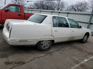 1998 Cadillac DeVille with VIN 1G6KD54Y7WU755628, listed as a Copart auction lot 45166875 with 165,385 mi miles and Salvage Title. Bid and sale history available at carsss.com. Image 3.
