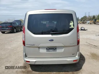 2016 Ford Transit Connect XLT with VIN NM0GE9F71G1236294, listed as a Copart auction lot 54689635 with 80,886 mi miles and Salvage title. Bid and sale history available at DreamBid. Image 6.