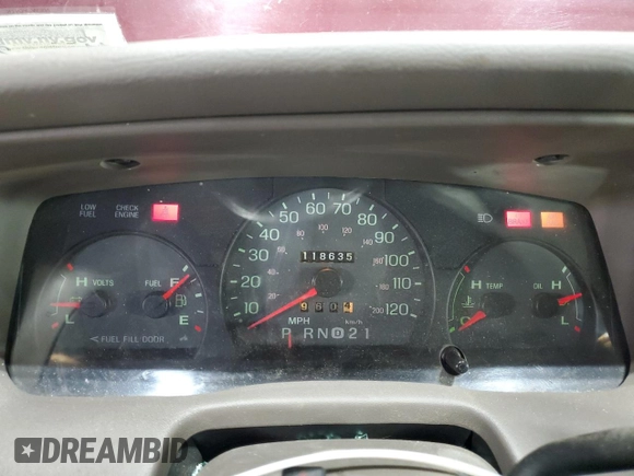 2004 Mercury Grand Marquis GS with VIN 2MEFM74W24X627374, listed as a Copart auction lot 50508605 with 118,635 mi miles and Salvage Title. Bid and sale history available at DreamBid. Image 9.