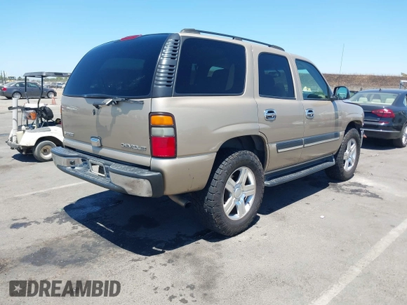 2005 Chevrolet Tahoe LS with VIN 1GNEK13T85J187539, listed as a IAAI auction lot 42540815 with 181,954 mi miles and . Bid and sale history available at DreamBid. Image 4.