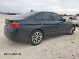 2016 BMW 3 Series 320i with VIN WBA8E1G51GNT37654, listed as a Copart auction lot 43650585 with 141,032 mi miles and Salvage Title. Bid and sale history available at DreamBid. Image 3.