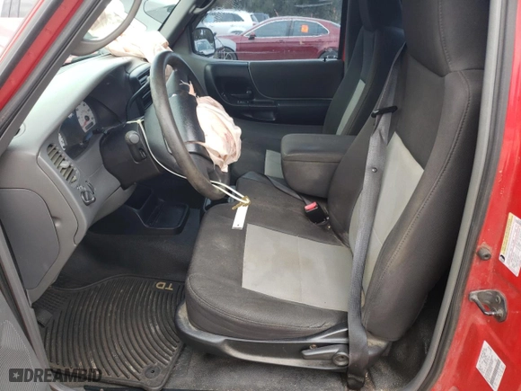 2005 Ford Ranger XL with VIN 1FTYR10U15PB02794, listed as a Copart auction lot 88910985 with 167,137 mi miles and Salvage Title. Bid and sale history available at carsss.com. Image 7.