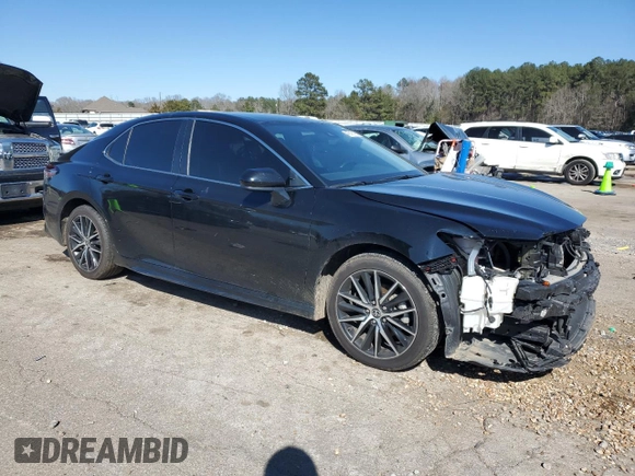 2021 Toyota Camry SE Nightshade with VIN 4T1G11AK9MU531418, listed as a Copart auction lot 45916195 with 81,738 mi miles and Salvage Title. Bid and sale history available at carsss.com. Image 4.