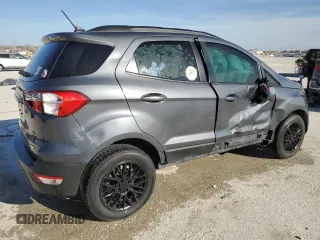 2020 Ford EcoSport SE with VIN MAJ3S2GE1LC346846, listed as a Copart auction lot 49574665 with 65,372 mi miles and Salvage Title. Bid and sale history available at carsss.com. Image 3.