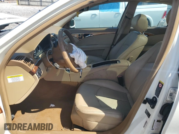 2009 Mercedes-Benz E 350 Luxury with VIN WDBUF56XX9B420690, listed as a Copart auction lot 52776355 with 187,756 mi miles and Salvage Title. Bid and sale history available at DreamBid. Image 7.