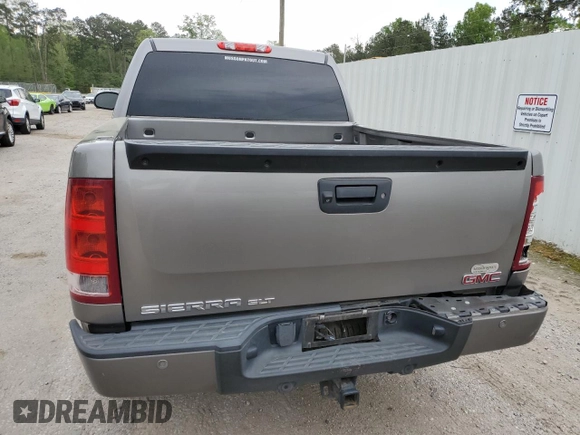 2013 GMC Sierra 1500 SLT with VIN 3GTP2WE25DG159541, listed as a Copart auction lot 50726235 with 46,039 mi miles and Salvage title. Bid and sale history available at DreamBid. Image 6.