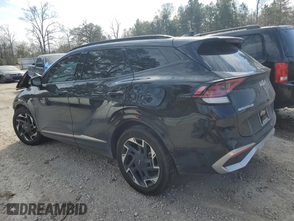 2024 Kia Sportage SX-Prestige with VIN 5XYK53DF6RG185477, listed as a Copart auction lot 43937155 with Not Provided miles and Salvage Title. Bid and sale history available at carsss.com. Image 2.