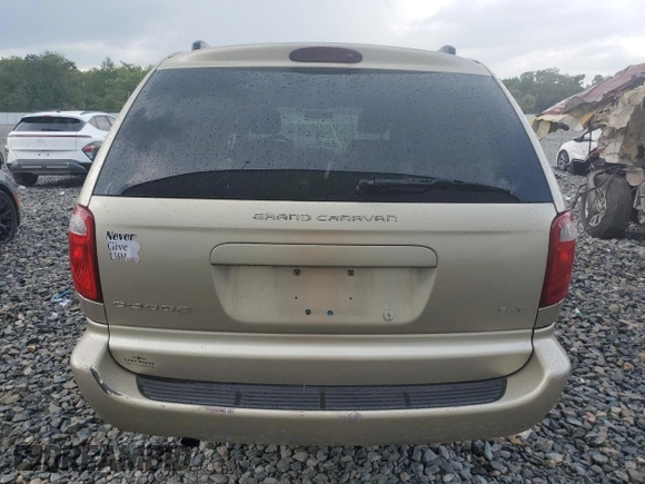 2005 Dodge Caravan SXT with VIN 2D4GP44L45R260651, listed as a Copart auction lot 55804905 with 131,795 mi miles and Salvage Title. Bid and sale history available at DreamBid. Image 6.
