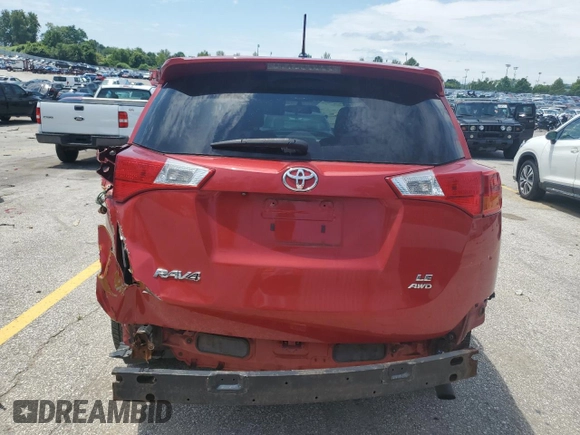 2015 Toyota RAV4 LE с VIN 2T3BFREV4FW302587, выставлен на аукционе Copart как лот 62742565 с пробегом 142 410 миль миль и Списание • Salvage title. История ставок и продаж доступна на DreamBid. Изображение 6.