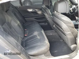 2022 BMW 7 Series 740i with VIN WBA7T2C07NCJ26257, listed as a Copart auction lot 41763095 with Not provided miles and Salvage title. Bid and sale history available at DreamBid. Image 11.