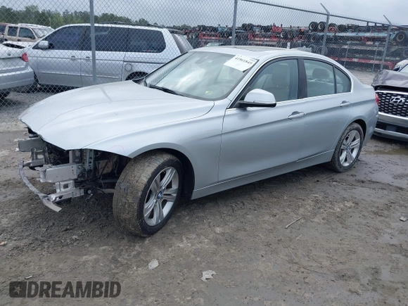 2017 BMW 3 Series 330i with VIN WBA8B9G38HNU56566, listed as a IAAI auction lot 41961845 with 63,353 mi miles. Bid and sale history available at carsss.com. Image 18.