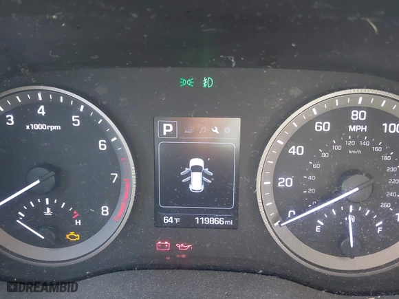 2018 Hyundai Tucson SEL with VIN KM8J33A4XJU725819, listed as a IAAI auction lot 42025469 with 119,866 mi miles. Bid and sale history available at carsss.com. Image 7.