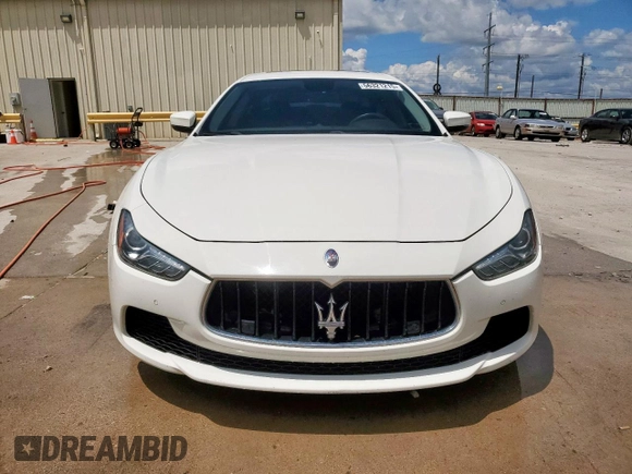 2017 Maserati Ghibli with VIN ZAM57XSA1H1221544, listed as a Copart auction lot 56321215 with 61,008 mi miles and Clean title. Bid and sale history available at DreamBid. Image 5.