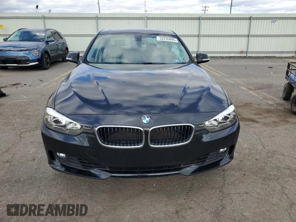 2015 BMW 3 Series 328i xDrive with VIN WBA3B5C52FF960001, listed as a Copart auction lot 52235695 with 80,950 mi miles and Salvage Title. Bid and sale history available at carsss.com. Image 5.