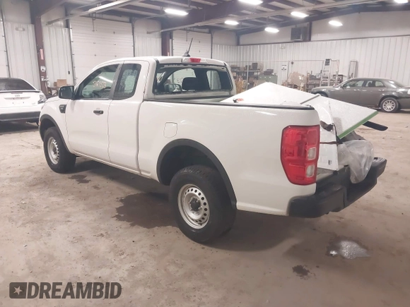 2021 Ford Ranger XL with VIN 1FTER1EH9MLD52952, listed as a IAAI auction lot 42169523 with 59,990 mi miles and . Bid and sale history available at DreamBid. Image 3.