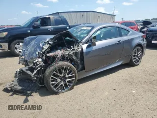 2015 Lexus RC 350 F Sport with VIN JTHSE5BC0F5004302, listed as a Copart auction lot 62774505 with Not provided miles and Salvage title. Bid and sale history available at DreamBid. Image 1.