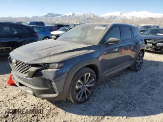 2025 Mazda CX-50 S Premium Plus with VIN 7MMVABEM6SN312971, listed as a Copart auction lot 46944645 with 915 mi miles and Salvage title. Bid and sale history available at DreamBid. Image 1.