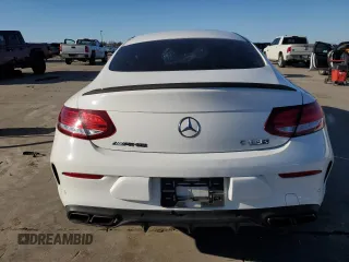 2017 Mercedes-Benz C 63 S AMG with VIN WDDWJ8HB2HF546597, listed as a Copart auction lot 43569455 with Not Provided miles and Salvage Title. Bid and sale history available at carsss.com. Image 6.