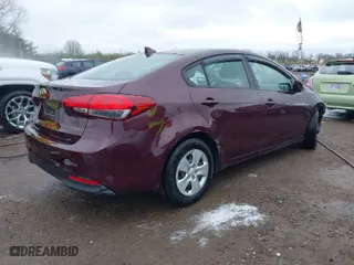 2017 Kia Forte LX with VIN 3KPFK4A75HE059720, listed as a IAAI auction lot 41892406 with 97,327 mi miles. Bid and sale history available at carsss.com. Image 4.