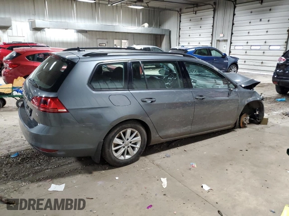 2016 Volkswagen Golf Limited Edition с VIN 3VWC17AU9GM506063, выставлен на аукционе Copart как лот 51583745 с пробегом 75 569 миль миль и На запчасти • Non repairable. История ставок и продаж доступна на DreamBid. Изображение 3.