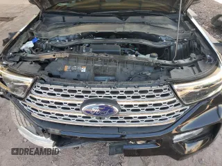 2021 Ford Explorer Limited with VIN 1FMSK8FH9MGB05529, listed as a Copart auction lot 51064645 with 52,626 mi miles and Salvage Title. Bid and sale history available at carsss.com. Image 13.
