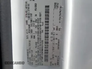 2021 Ford F-150 XL с VIN 1FTMF1CB5MKE21225, выставлен на аукционе Copart как лот 63836985 с пробегом 127 920 миль миль и Чистый • Clean title. История ставок и продаж доступна на DreamBid. Изображение 12.
