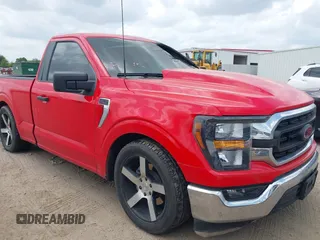 2023 Ford F-150 XL with VIN 1FTMF1C54PKD07375, listed as a IAAI auction lot 42336948 with Not provided miles and . Bid and sale history available at DreamBid. Image 1.
