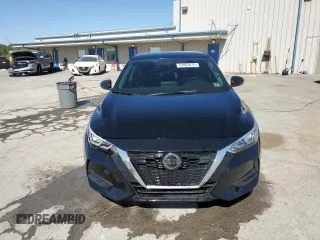 2020 Nissan Sentra SV with VIN 3N1AB8CV1LY256231, listed as a Copart auction lot 52805675 with 107,882 mi miles and Salvage Title. Bid and sale history available at carsss.com. Image 5.