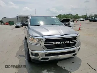2019 Ram 1500 Big Horn with VIN 1C6SRFFT1KN686081, listed as a Copart auction lot 59565525 with 127,987 mi miles and Salvage title. Bid and sale history available at DreamBid. Image 13.