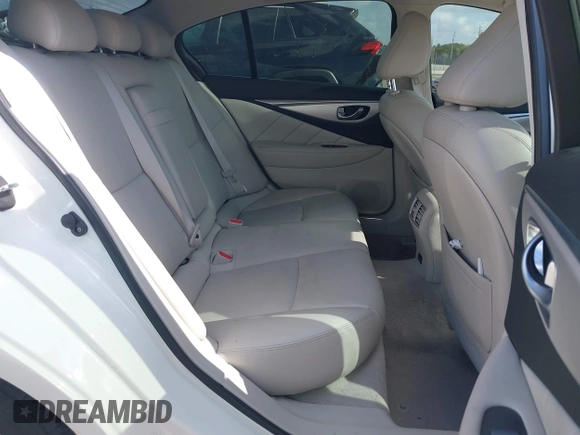 2020 Infiniti Q50 Luxe with VIN JN1EV7AP6LM201462, listed as a IAAI auction lot 42090939 with 50,633 mi miles and . Bid and sale history available at DreamBid. Image 8.